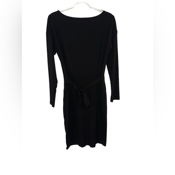 Women’s PrettyGarden Maternity Black Long Sleeve Round Neck Mini Dress. Size L. - Picture 13 of 16